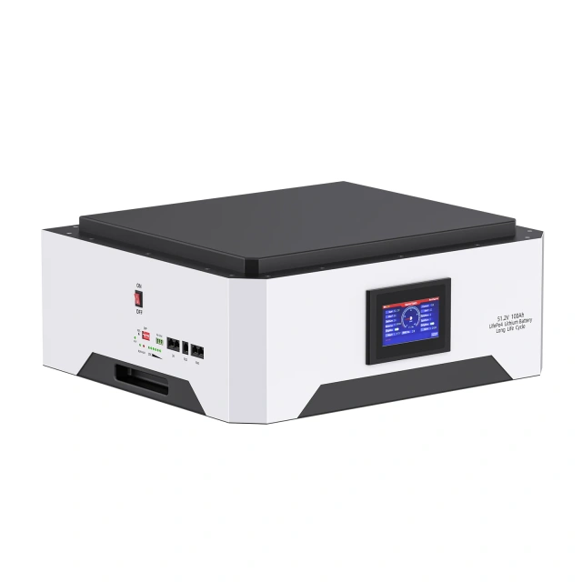 ZTGF 51.2V LiFePO4 Solar Lithium Battery 5Kwh Stacked Energy Storage System 48V 100Ah LiFePO4 Battery