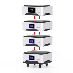 ZTGF 51.2V LiFePO4 Solar Lithium Battery 5Kwh Stacked Energy Storage System 48V 100Ah LiFePO4 Battery