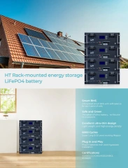HT Top-ranking Products 51.2V 200AH Rack-Mounted Lifepo4 Energy Battery Solar Power System Commercial Energy Storage Battery
