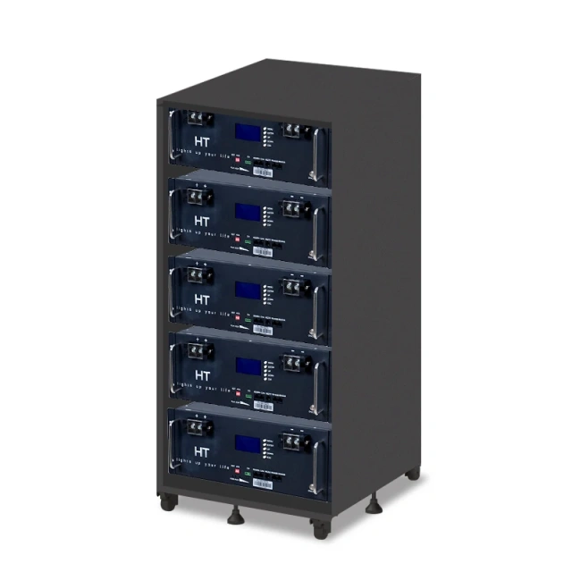 HT Top-ranking Products 51.2V 200AH Rack-Mounted Lifepo4 Energy Battery Solar Power System Commercial Energy Storage Battery