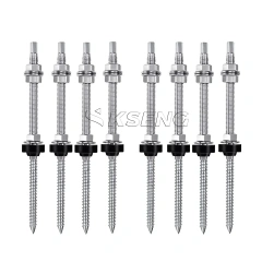 Solar Related Products High Strength Solar Hanger Bolt Solar  Stainless Steel Hanger Bolt Roof Mounting System
