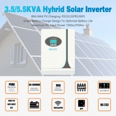 5kW High Frequency Off-Grid Solar Inverter with MPPT Charge Controller for Home and Business Use - SNADI