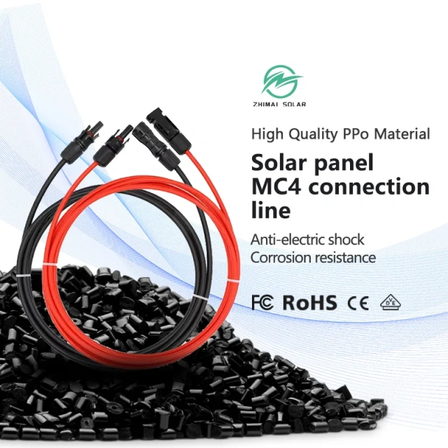 Waterproof PV Solar Extension Cable | 5-Pin Male/Female Connectors | For Solar Systems ZM