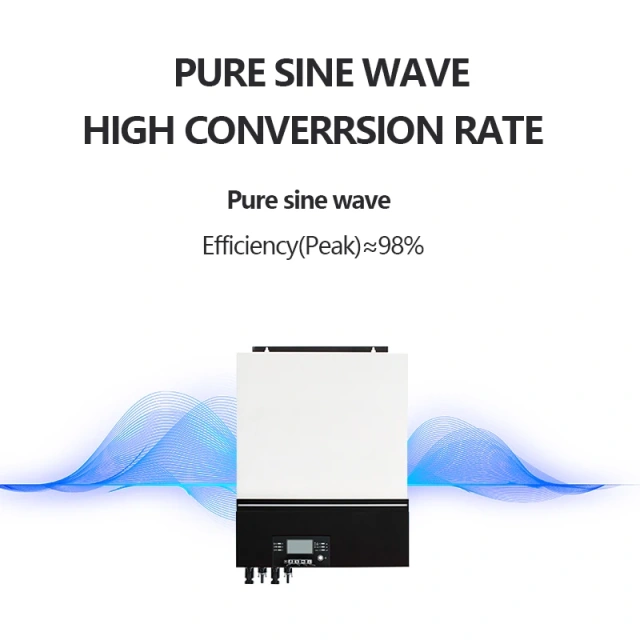 8kW-11kW MPPT Single phase Solar Inverter | Pure Sine Wave | Off-Grid | Built-in Anti-dust & WiFi ZM