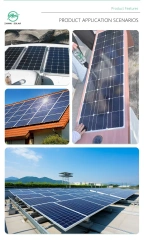 60W-1000W N-Type IP67 Solar Panel | High Efficiency PV Module for Roof Systems ZM
