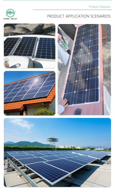 60W-1000W N-Type IP67 Solar Panel | High Efficiency PV Module for Roof Systems ZM
