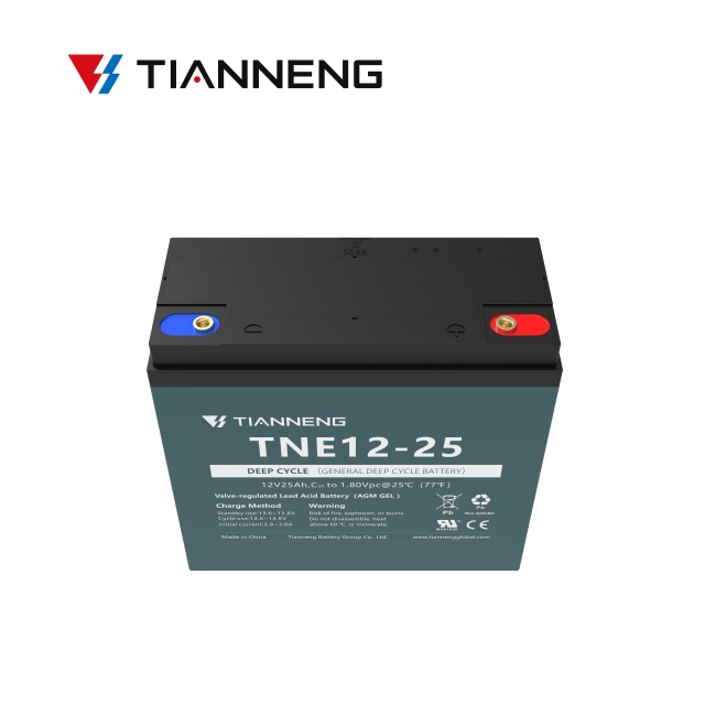 Tianneng TNE 12-25 General Deep Cycle 12v 25ah Motive Lead Acid Battery
