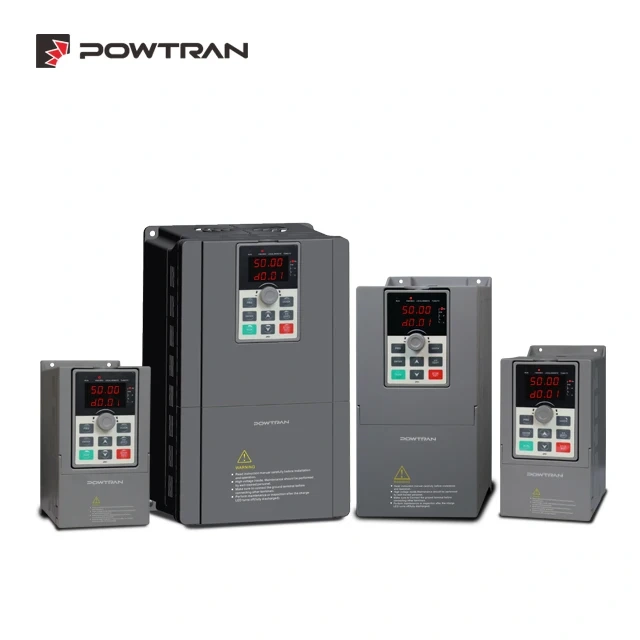 POWTRAN 0.75kW Single Phase VFD Drive - 50Hz/60Hz Input for Wind & AC Motors