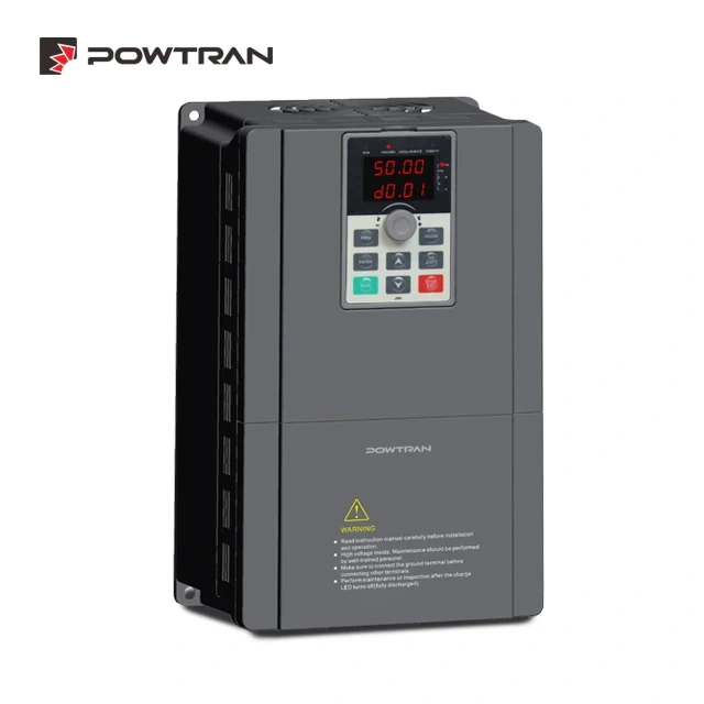 POWTRAN 0.75kW Single Phase VFD Drive - 50Hz/60Hz Input for Wind & AC Motors