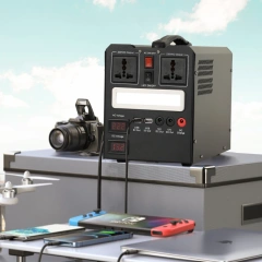 ALLTOP Outdoor Camping Security Protection Portable 500W Solar Home Solar Power Saving System