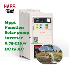 HARS Smart 1.5kw  5.5KW VFD Inverter for Submersible Water Pump Inverter Solar Pump Inverter