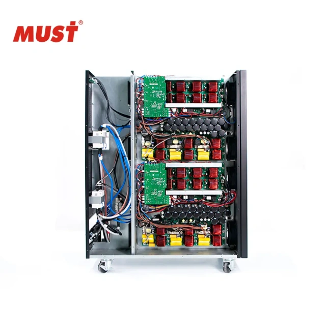 MUST Computer Ups 10kva 20kva 40kva 60kva 80kva Three Phase 380vac Pure Sine Wave Snmp Card for Ups