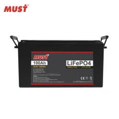 MUST High 4000 Cycles  Life LP15-24100 Lifepo4 24v 100ah Lithium Ion Battery