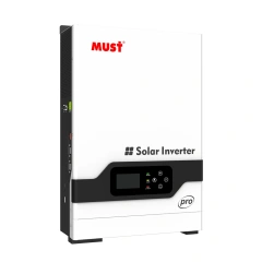 MUST Factory Price 5500w 3500w 48v Solar Hybrid on Grid off Grid Solar Inverter Pure Sine Wave 80a 100a Mppt Solar Energy System