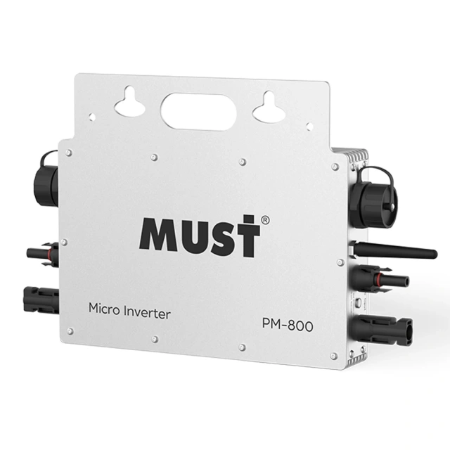 800W-2000W Solar Storage System Microinverter PM Series + HPC Series for Diverse Balcony Living Spaces Single Phase Output