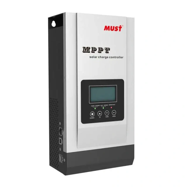 Must 20A 40A 60A 80A 100A Mppt Solar Charger Controller for Solar Energy System Use High Frequency off Grid Solar Inverter