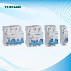 DIN Rail MCB DC 63A 2P Miniature Circuit Breaker – 20A, 230/400V Solar PV Protection THEHAO