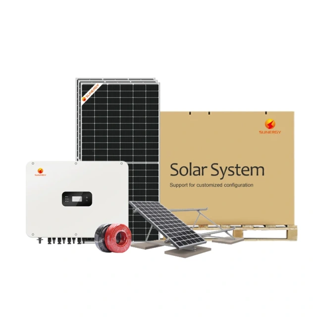 Home Solar Energy Storage Systems All in One 3kw 3kva 5kw 10kw Hybrid Solar System Price for Residential