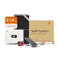 Sunergy Factory 10KW 5KW Hybrid PV Solar System Complete Kit Home System Kit Solar Power Storage System