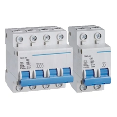 DIN Rail MCB DC 63A 2P Miniature Circuit Breaker – 20A, 230/400V Solar PV Protection THEHAO