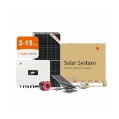 Sunergy Factory 10KW 5KW Hybrid PV Solar System Complete Kit Home System Kit Solar Power Storage System