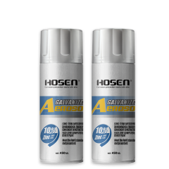 Blue White Effect Galvanized Spray Paint 10%