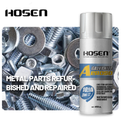 Blue White Effect Galvanized Spray Paint 10%