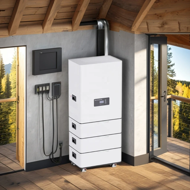 Enersource 2025 Complete Solar System with 10kW 15kWh Split Li-ion Battery Pack, 48V/51.2V MPPT