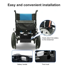 24V 12Ah Lithium-Ion Battery Pack for Electric Wheelchairs with BMS and 30A Output  Enersource