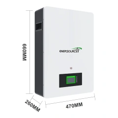 Enersource 48V 200Ah Wall-Mounted Off-Grid Solar Power Storage System 10kWh