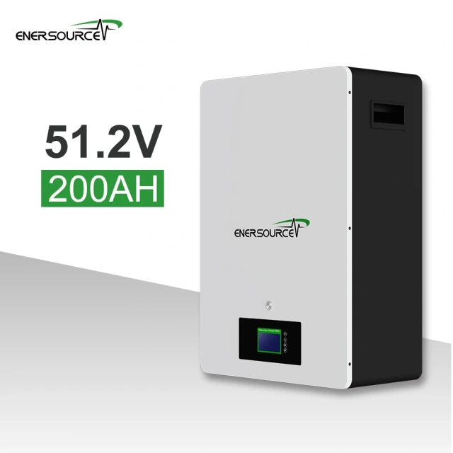 Enersource 48V 200Ah Wall-Mounted Off-Grid Solar Power Storage System 10kWh