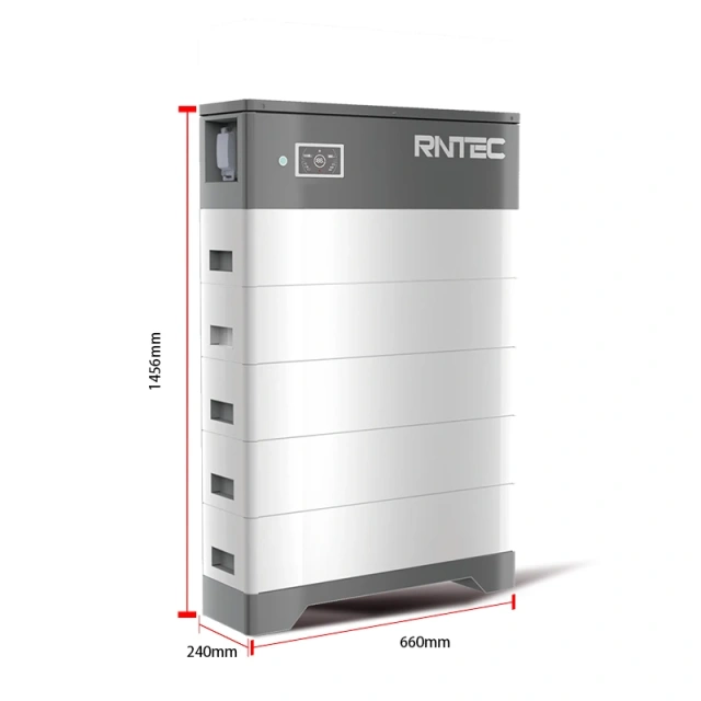 RNTEC Stackable Batteries Pack Compatible Solar Energy Expendable 51.2v 10kwh 20kwh 30kwh 40kwh Lithium Batteries Pack
