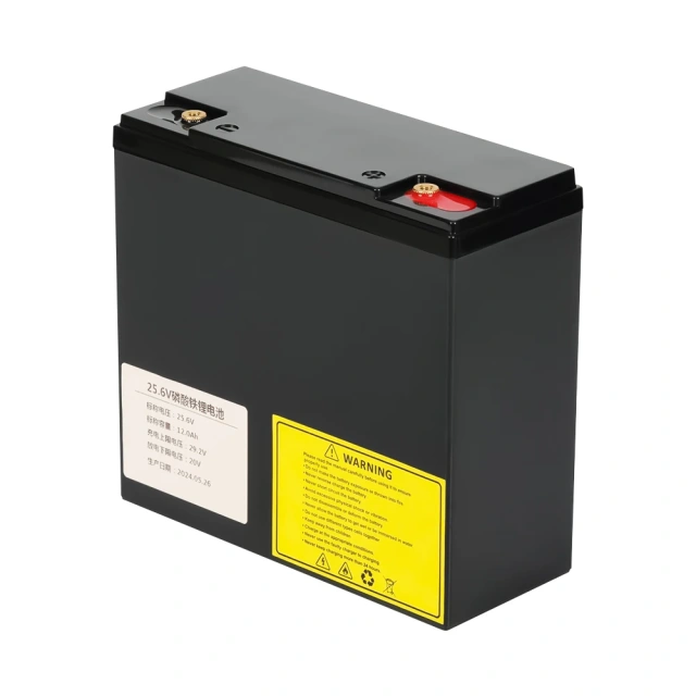 Enersource 24V/25.6V 12AH LiFePO4 Battery Pack - Lead-Acid Replacement with Compatible Interface