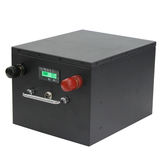 Enersource Customizable 12V/24V 100Ah-200Ah LiFePO4 Battery Pack for Forklifts & AGV Robots