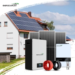 Enersource 48V/51.2V 200Ah 10kWh LiFePO4 Wall-Mounted Battery for Solar Systems with CAN