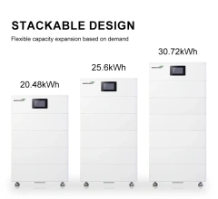 Enersource 51.2V-256V Scalable Stackable Lithium ion Battery System 100Ah for Solar Energy Storage