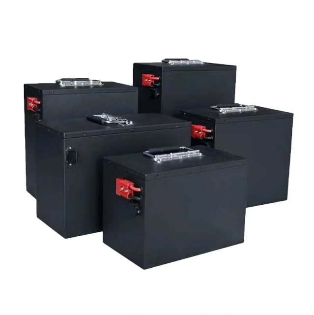 Enersource Customizable 12V/24V 100Ah-200Ah LiFePO4 Battery Pack for Forklifts & AGV Robots