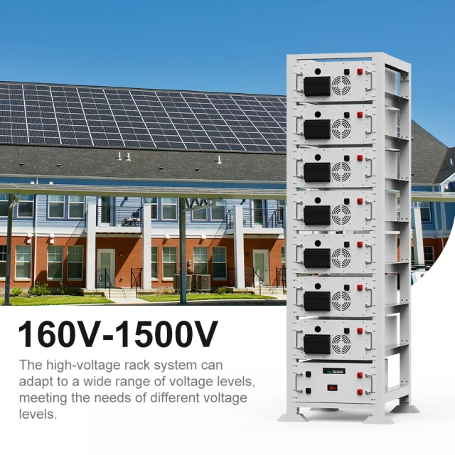 Enersource Scalable HV BESS Container 358.4V 71.68kWh for Solar PV Industrial Applications