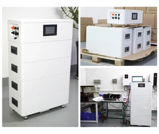 Enersource 410V 50Ah LiFePO4 Battery System for Solar Panels with MPPT Inverter