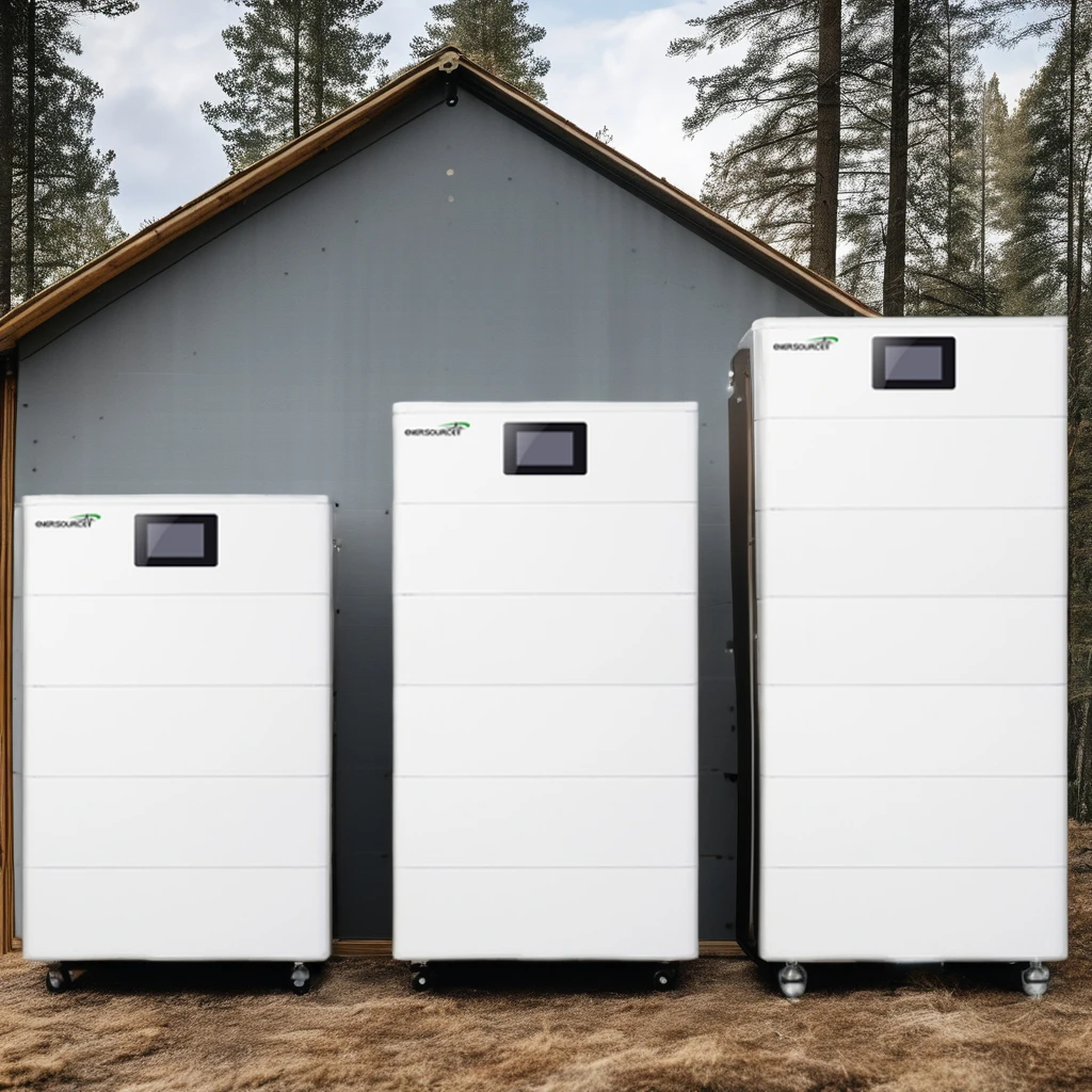 Enersource 410V 50Ah LiFePO4 Battery System for Solar Panels with MPPT Inverter