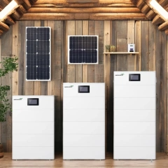 Enersource 51.2V-256V Scalable Stackable Lithium ion Battery System 100Ah for Solar Energy Storage