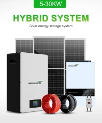 Enersource 48V 100Ah Wall-Mounted LiFePO4 Solar Energy Storage Battery for 10kW Systems
