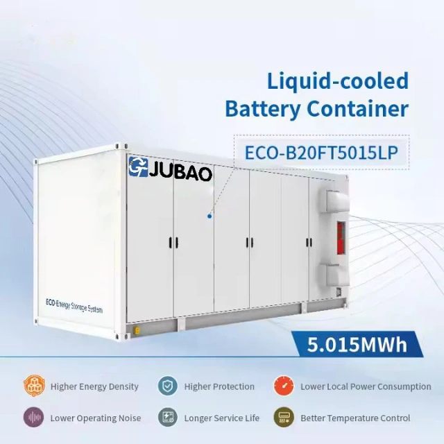 Advanced High-Capacity 5015KWH Lithium-Ion Energy Storage Cabinet with Intelligent Thermal Management and Grid Connectivity