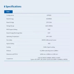 Advanced High-Capacity 5015KWH Lithium-Ion Energy Storage Cabinet with Intelligent Thermal Management and Grid Connectivity