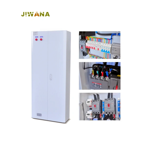 JIWANA Customizable 380V Steel Phase Power Distribution Panel Board Electrical Control Box Cabinet Power Equipment