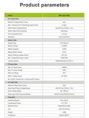 2.56Kwh 5Kwh 10Kwh With MPPT Inverter Lifepo4 Li-ion Batterie Home Solar Residential Energy Storage System Business Usage