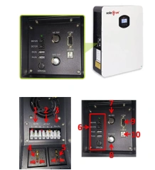 2.56Kwh 5Kwh 10Kwh With MPPT Inverter Lifepo4 Li-ion Batterie Home Solar Residential Energy Storage System Business Usage