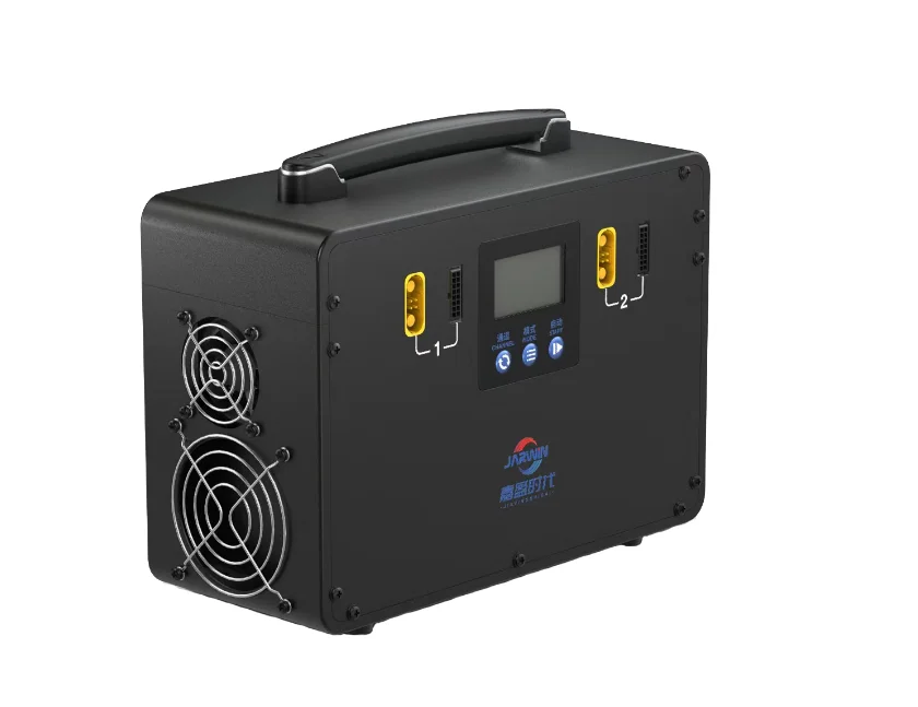 Four-Channel 12S/14S Smart Drone Battery Charger with Fast Charging by Jarwin