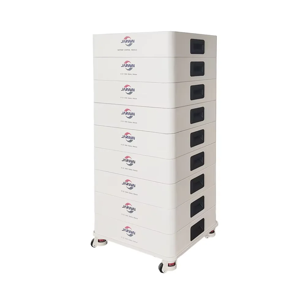 409.6V Stackable 20.48KWH LiFePO4 Battery for Residential & Industrial Energy Storage by Jarwin