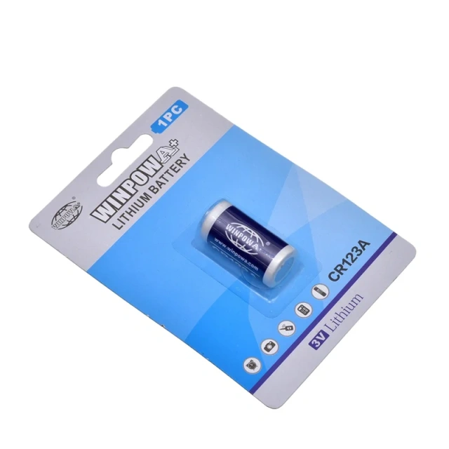 3V Cr123A Lithium Battery Cr123A Rechargeable Battery